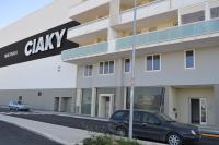 The building in which a panziókat is located