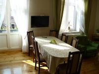 Televízia a/alebo spoločenská miestnosť v ubytovaní Apartment Irene