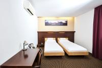 Postel nebo postele na pokoji v ubytování Hotel Rottal