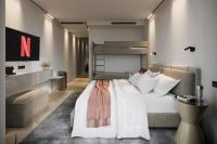 Hayat Sky Hotel Rustにあるベッド
