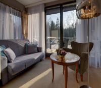 Posedenie v ubytovaní Rezydencja nad Wodospadem Spa&Wellness koło Szklarskiej Poręby