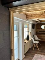 Posezení v ubytování Chalet MOOS