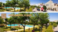 Bazén v ubytovaní Apartamento EL REAL - Espartinas - SEVILLA alebo v jeho blízkosti