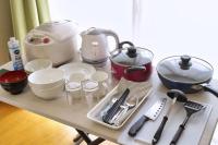 HOTEL Nishikawaguchi Weekly - Vacation STAY 43454vにあるコーヒーまたはお茶