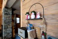 Kuchyňa alebo kuchynka v ubytovaní La Boutame : chalet au pied des pistes à Villard Reculas