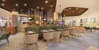Hilton Garden Inn Brussels Airportにあるレストランまたは飲食店
