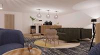 Hilton Garden Inn Brussels Airportにあるシーティングエリア