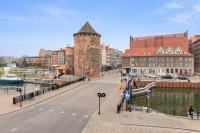 Blick auf einen Fluss in der Nähe der Ferienwohnung