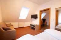 Posteľ alebo postele v izbe v ubytovaní Landhotel Zellerhof