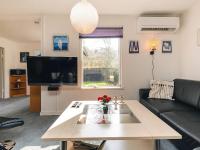 TV a/nebo společenská místnost v ubytování Seaside Charm in albaek - By Traum Ferienwohnungen