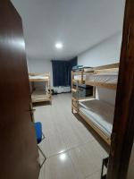 Postel nebo postele na pokoji v ubytování Albergue La Costana