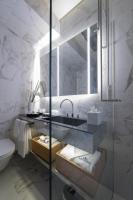 A bathroom at Villaverde Hotel Spa&Golf Udine