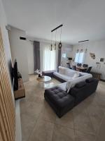 Postel nebo postele na pokoji v ubytování Villa Theo Corfu
