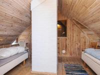 Postel nebo postele na pokoji v ubytování 14 person holiday home in Ulfborg
