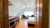 Postel nebo postele na pokoji v ubytování Holiday House Mária