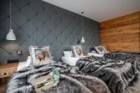 Postel nebo postele na pokoji v ubytování Hotel Litworowy Staw