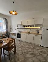 Kuchyň nebo kuchyňský kout v ubytování Rodinný apartmán U Kuby