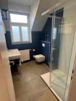 A bathroom at Hotel Caroline