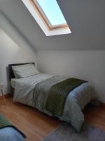 Charlestown bungalowにあるベッド
