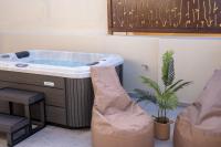 The floor plan of Michalis Apartment with Outdoor Jacuzzi