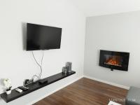 TV a/nebo společenská místnost v ubytování LUXURY SUITES