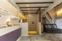 Kuchnia lub aneks kuchenny w obiekcie Nautical apartment old Town Zadar - with roof terrace