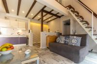 Część wypoczynkowa w obiekcie Nautical apartment old Town Zadar - with roof terrace