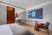 CityNote Hotel -Guangzhou Beijing Road Pedestrian Street Yuexiu Park Branchにあるベッド