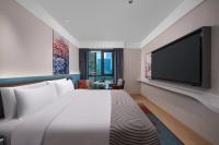 CityNote Hotel -Guangzhou Beijing Road Pedestrian Street Yuexiu Park Branchにあるテレビまたはエンターテインメントセンター