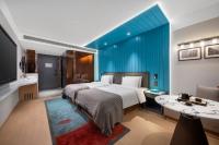 CityNote Hotel -Guangzhou Beijing Road Pedestrian Street Yuexiu Park Branchにあるベッド