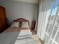 Łóżko lub łóżka w pokoju w obiekcie Appartement T3 centre Arcachon avec terrasse, parking et ménage inclus - FR-1-374-206