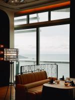 Χώρος καθιστικού στο Hainan Sangem Moon Hotel