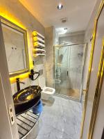 Koupelna v ubytování Taksim La Marino Hotel
