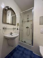 Kúpeľňa v ubytovaní Hotel Zlatý Býk