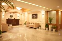 Χώρος καθιστικού στο Pristine Pavilion Hotel