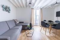 Część wypoczynkowa w obiekcie Home Suite Home Grands Boulevards 41