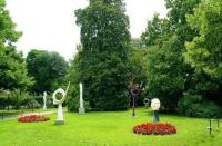 Vonkajšia záhrada v ubytovaní Hotel Hambros - Il Parco in Villa Banchieri