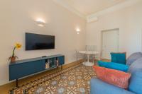 A television and/or entertainment centre at Vintage Ottaviano Apartment