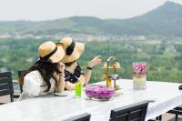 Vista general de una montaña o vista desde el hotel