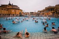 The swimming pool at or close to Dembi at the Great City Park