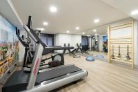 Posilňovňa alebo fitness centrum v ubytovaní Catalonia Park Putxet