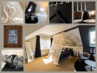 The floor plan of Villa Oliva Boutique Rooms Zamárdi