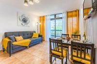 Posezení v ubytování One bedroom apartment Las Americas