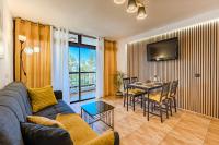 Posezení v ubytování One bedroom apartment Las Americas