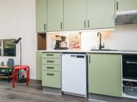 Kuchyň nebo kuchyňský kout v ubytování Holiday home Ringkøbing XI