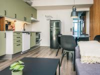Kuchyň nebo kuchyňský kout v ubytování Holiday home Ringkøbing XI