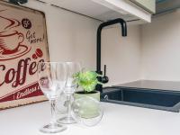 Kuchyň nebo kuchyňský kout v ubytování Holiday home Ringkøbing XI