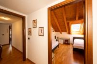 Posteľ alebo postele v izbe v ubytovaní Bernina Express Eco Rooms&Breakfast
