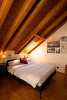Posteľ alebo postele v izbe v ubytovaní Bernina Express Eco Rooms&Breakfast