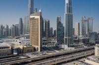Nespecifikovaný výhled na destinaci Dubaj nebo výhled na město při pohledu z apartmánu